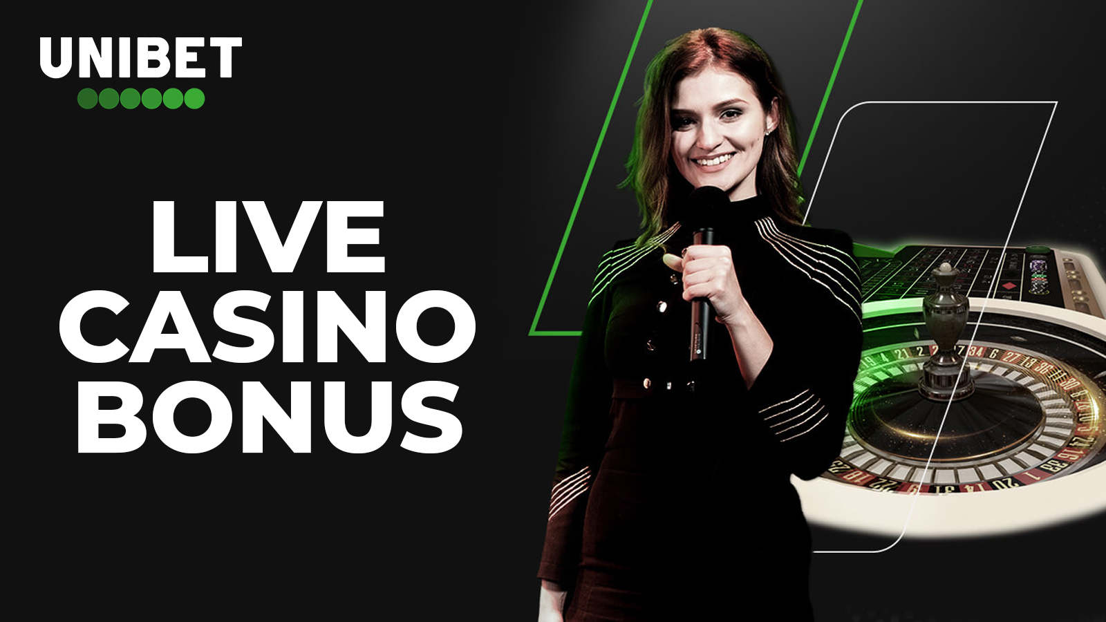 Register at Unibet and get bonus on live games.
